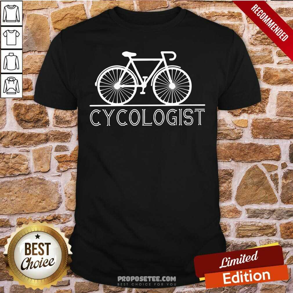 Hot The Bicycle Cycologist Shirt