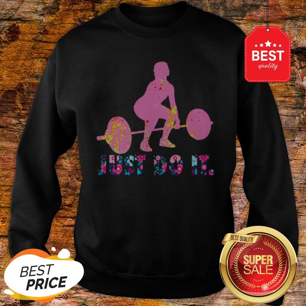 Official Just Do It Deadlift Colorful Shirt