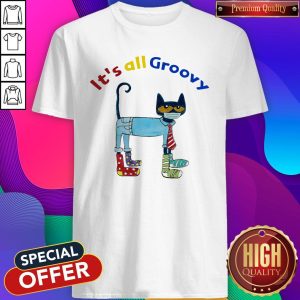 Premium Cat Mask It's All Groovy Shirt