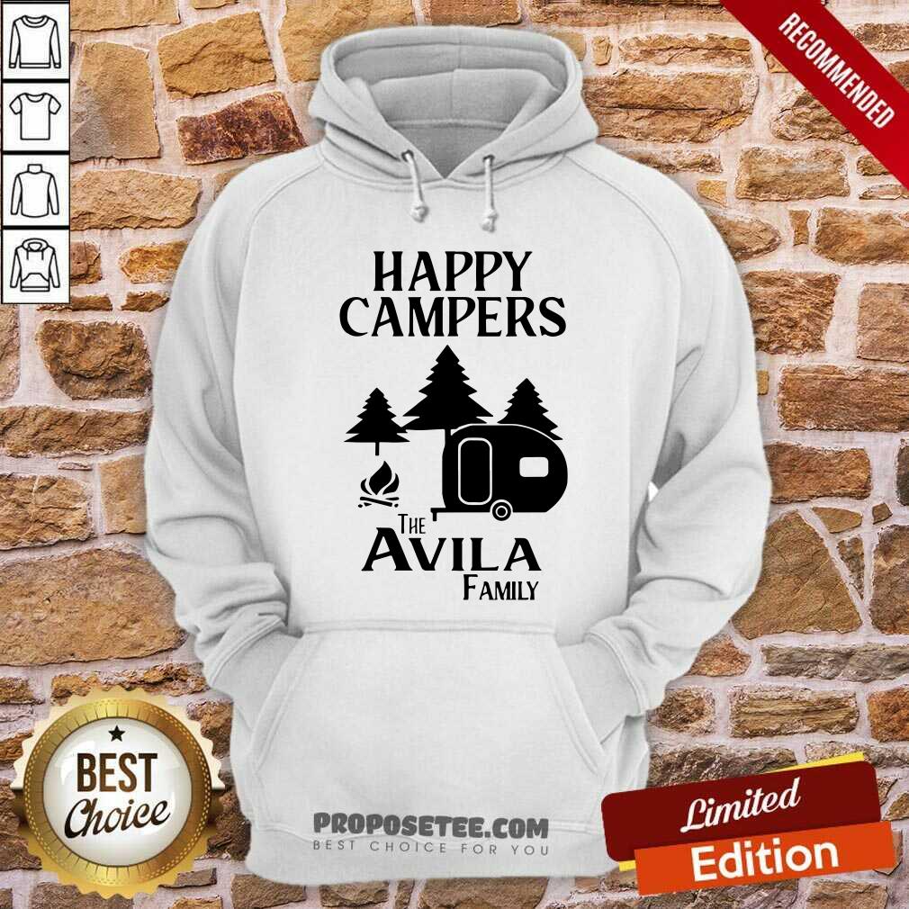 Original Happy Campers The Avila Family Shirt