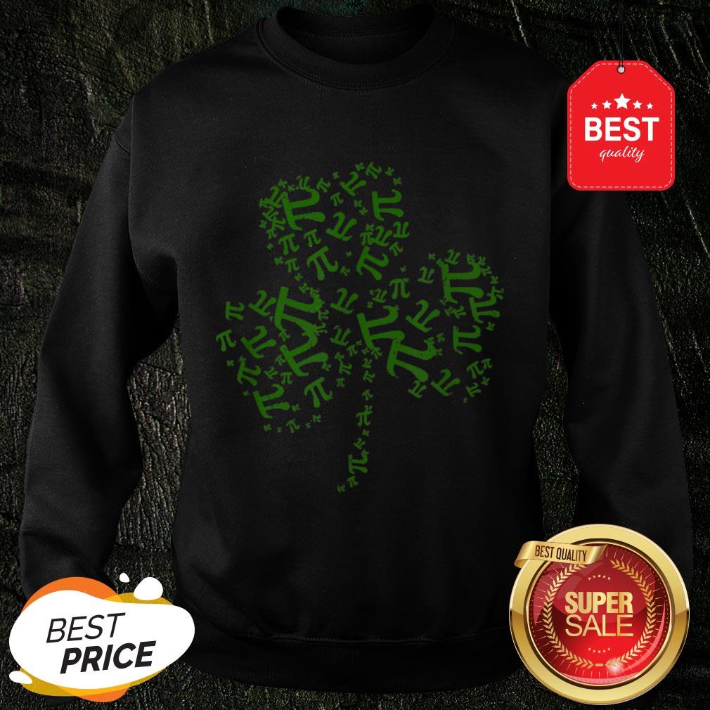 Pretty Shamrock Pi Lover Math Teacher Costume Pi St Patricks Day Shirt