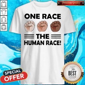Official One Race The Human Race Shirt