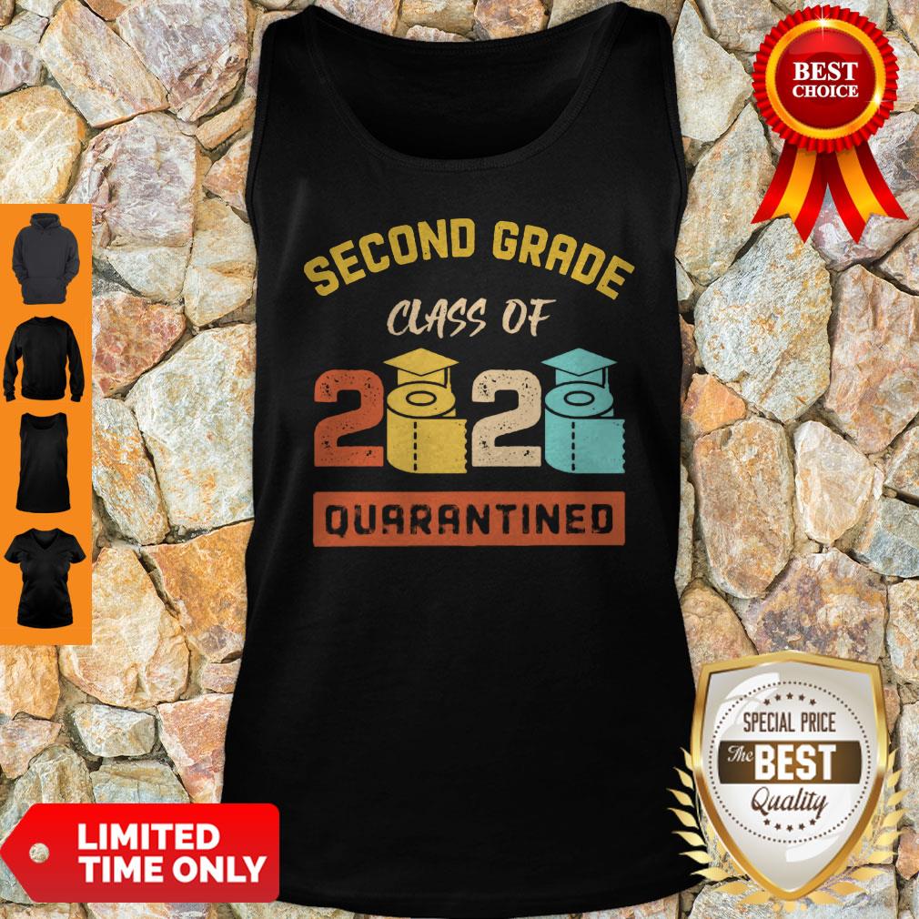 Second Grade Class Of 2020 Toilet Paper Quarantined Vintage Shirt