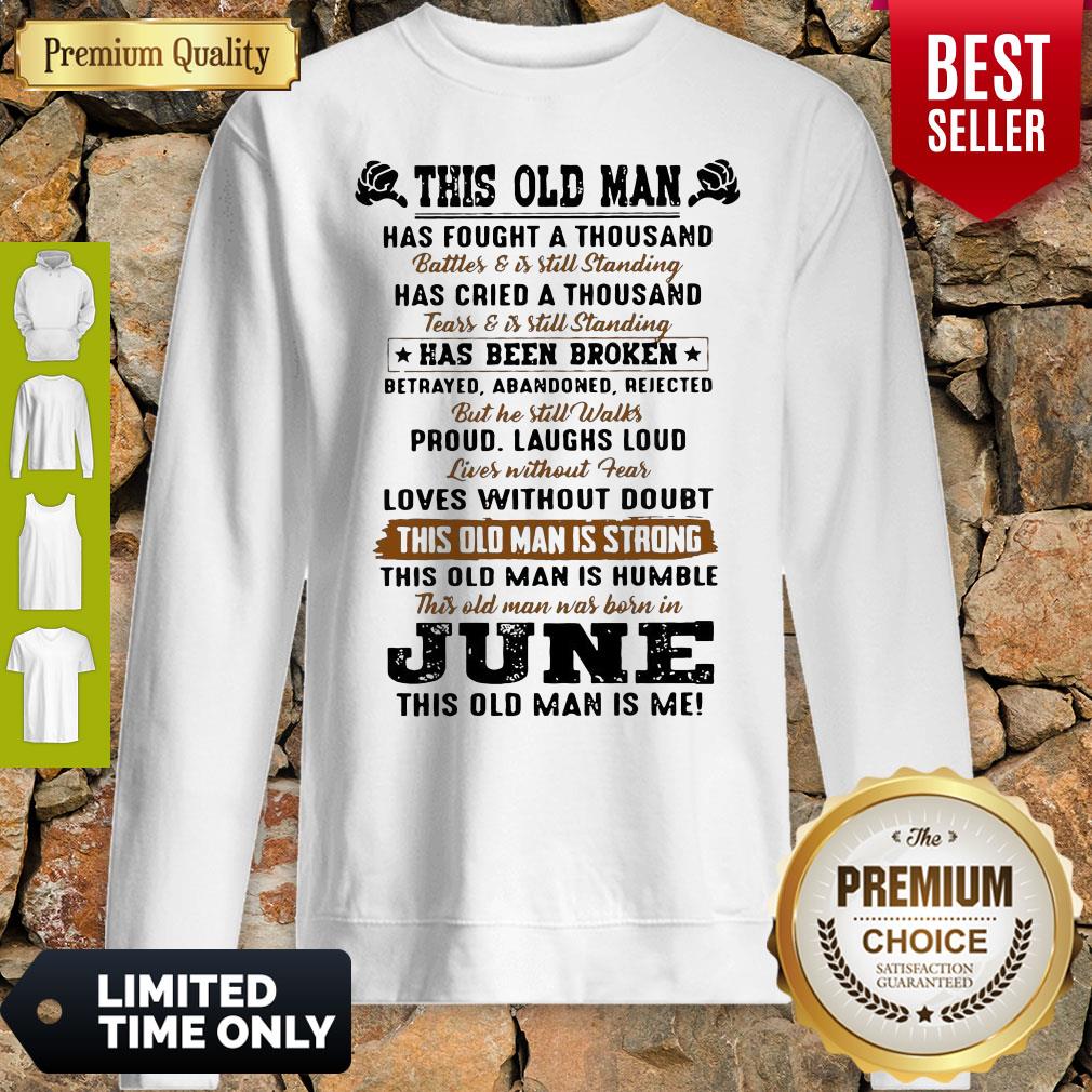 Top This Old Man Has Fought A Thousand Shirt