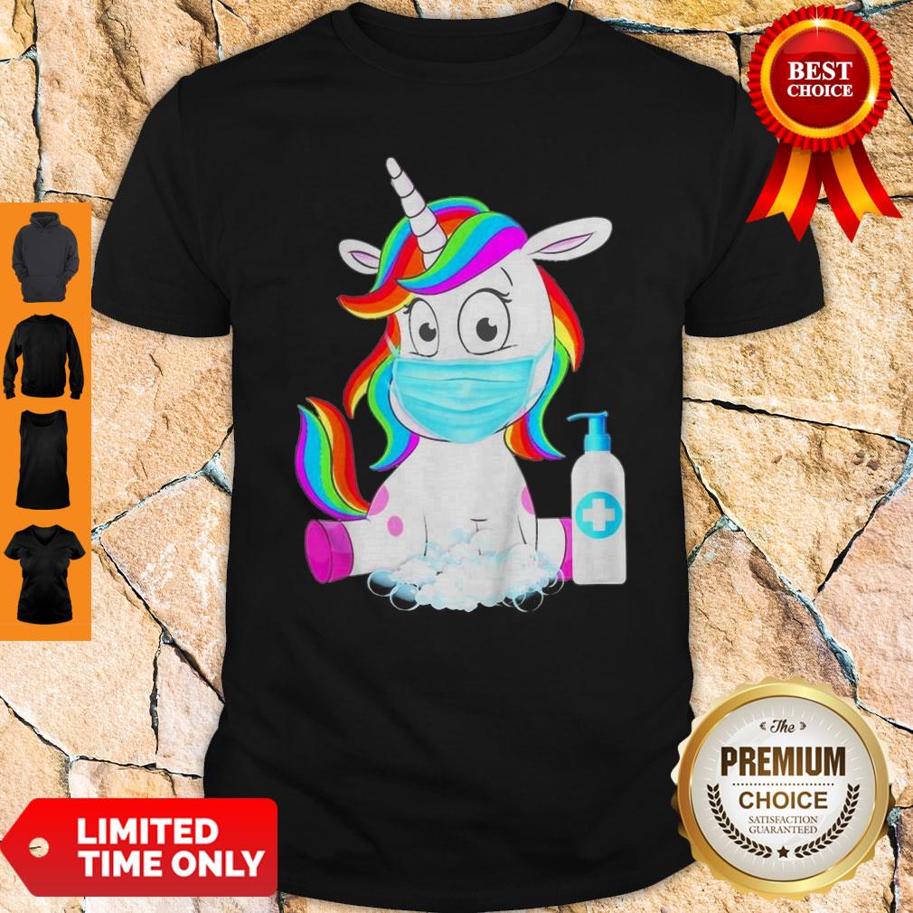 Awesome Unicorn In Quarantined Shirt