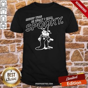 Official Meow That’s What I Call Spooky Shirt
