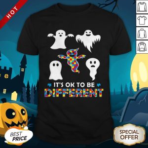 Its OK To Be Different Ghost Halloween Shirt