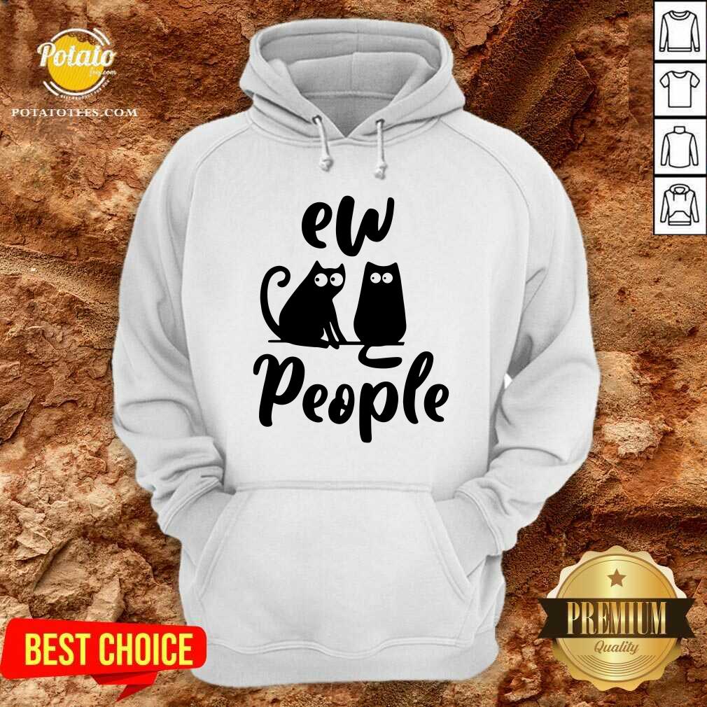 Black Cat Ew People Shirt