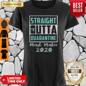 Nice Straight Outta Quarantine Mask Maker 2020 Gift Shirt