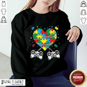 Great Games Puzzle Piece Autism Awareness Game Shirt