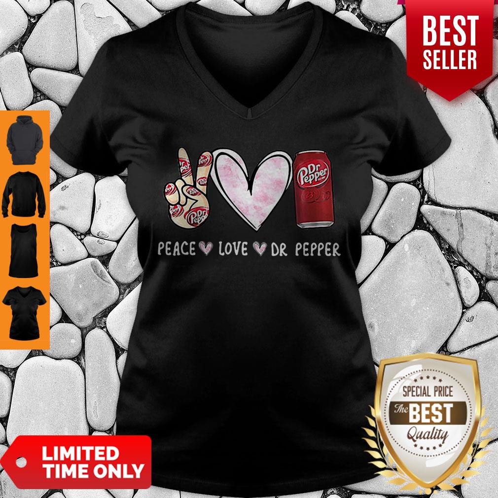 Official Peace Love Dr Pepper Shirt