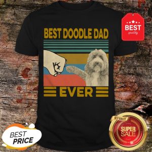 Official Best Doodle Dad Ever Vintage Shirt