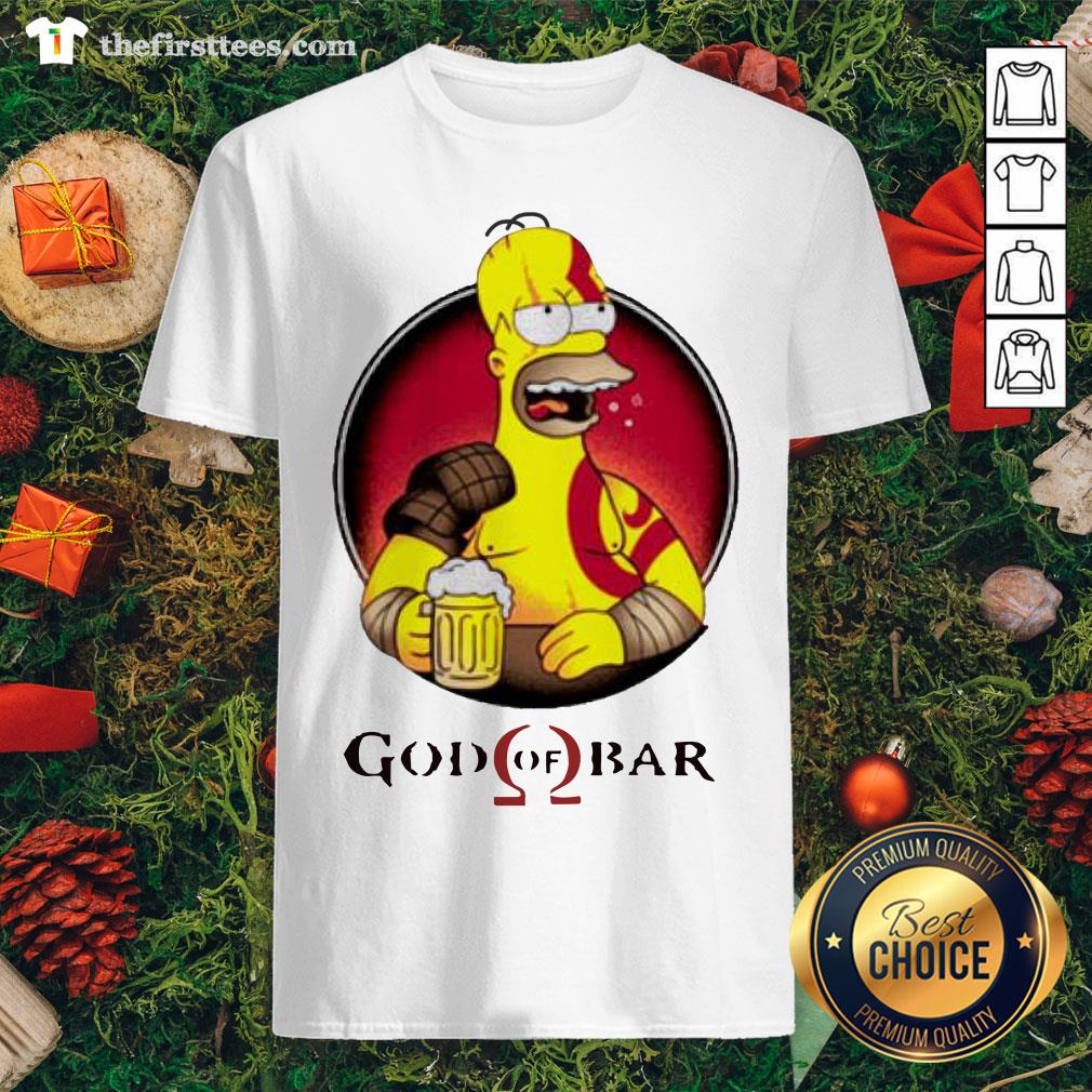 Original God Of Bar The Simpsons Shirt