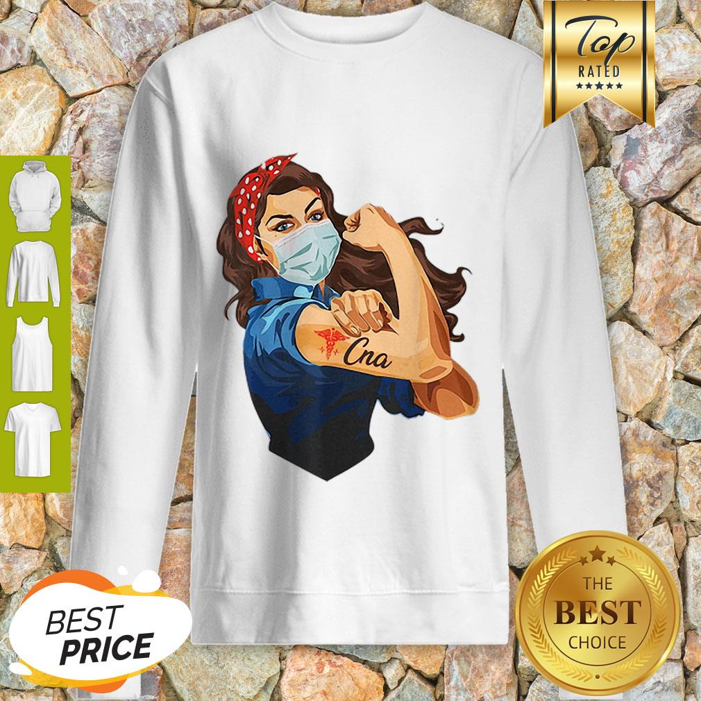 Nice Strong Girl Tattoo CNA Certified Nursing Assistant Shirt