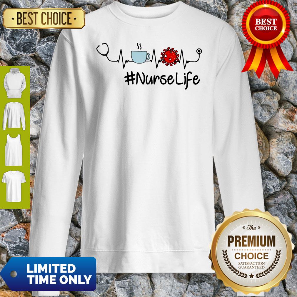 Awesome Nurse Life Heart Beat Covid19 Shirt