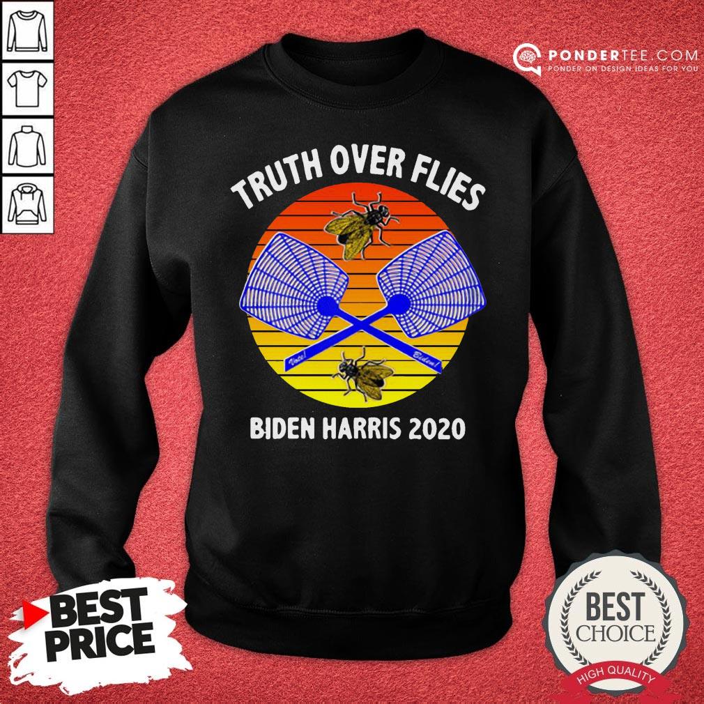 Truth Over Flies Biden Harris 2020 Vintage Shirt