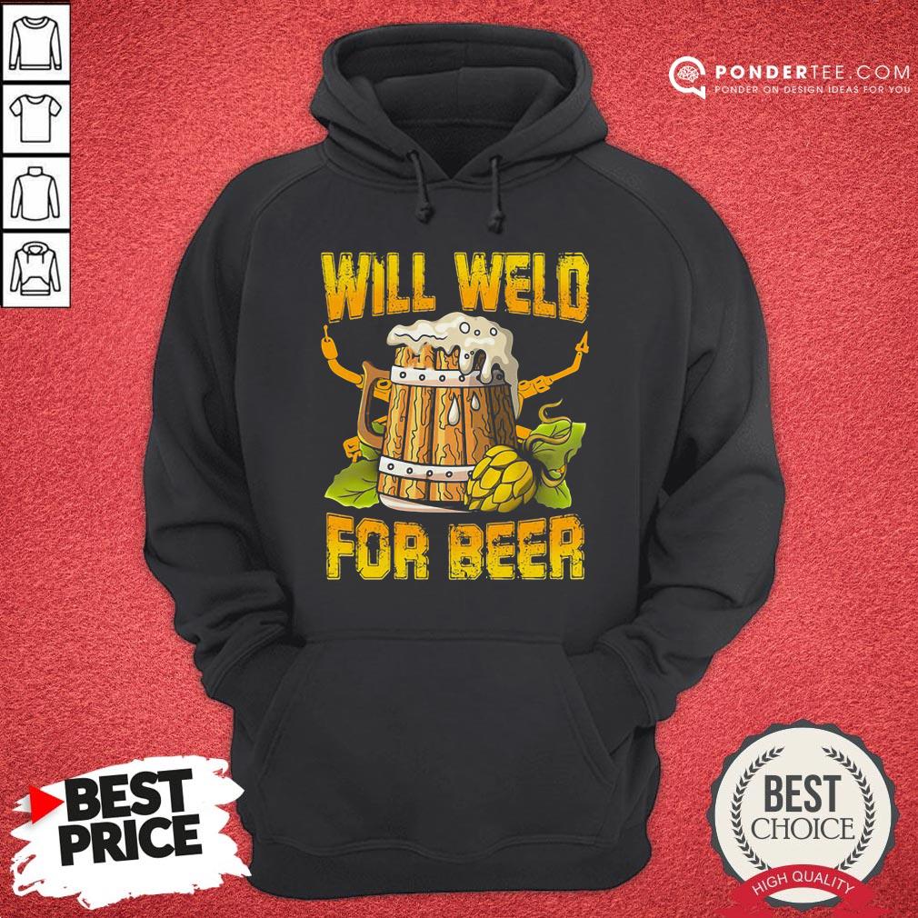 Official Will Weld For Beer Shirt