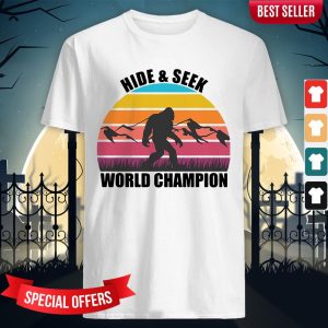 Bigfoot Hide & Seek World Champion Vintage Shirt