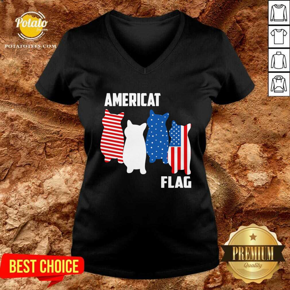 Americat Flag 4th Of July Shirt
