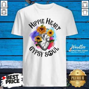 Funny Hippie Heart Gypsy Soul Shirt