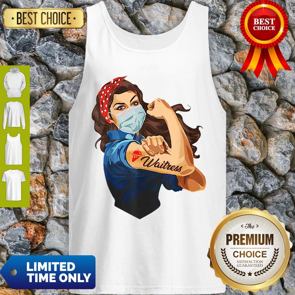 Official Strong Woman Tattoo Waitress Shirt