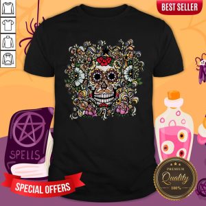 Day Of The Dead Muertos Sugar Skull Vintage Shirt