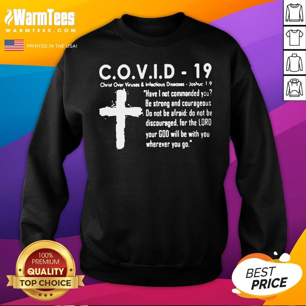 Nice Covid 19 Christ Over Viruses And Infectious Diseases Shirt