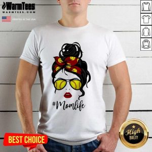 Hot Mom Life Softball Baseball Gold 201 Shirt
