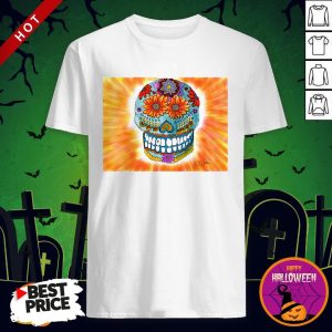 Mexican Sugar Skull Dia De Muertos Day Of Dead Shirt