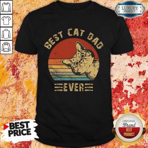 Best Cat Dad Ever Vintage Shirt