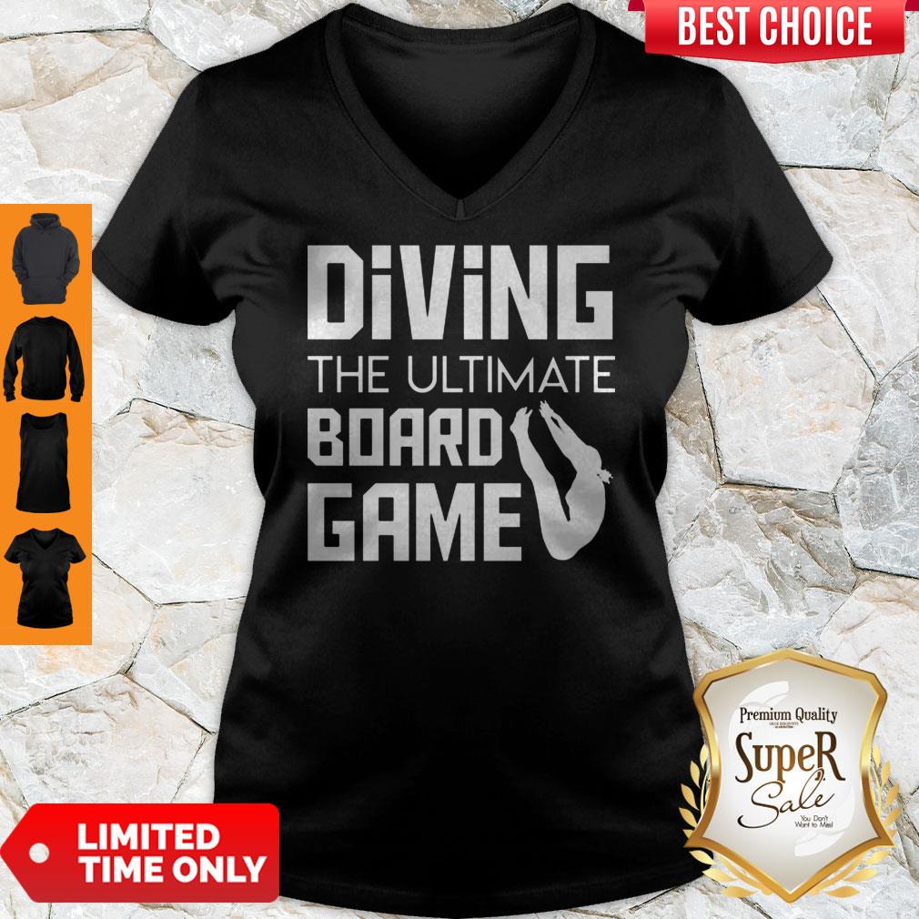 Nice Ultimate Board Game Cool Diving Girl Shirt