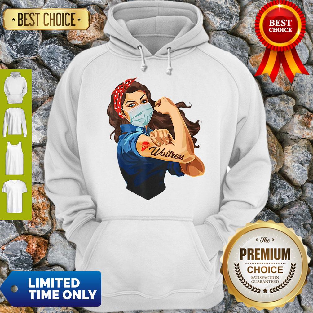 Official Strong Woman Tattoo Waitress Shirt