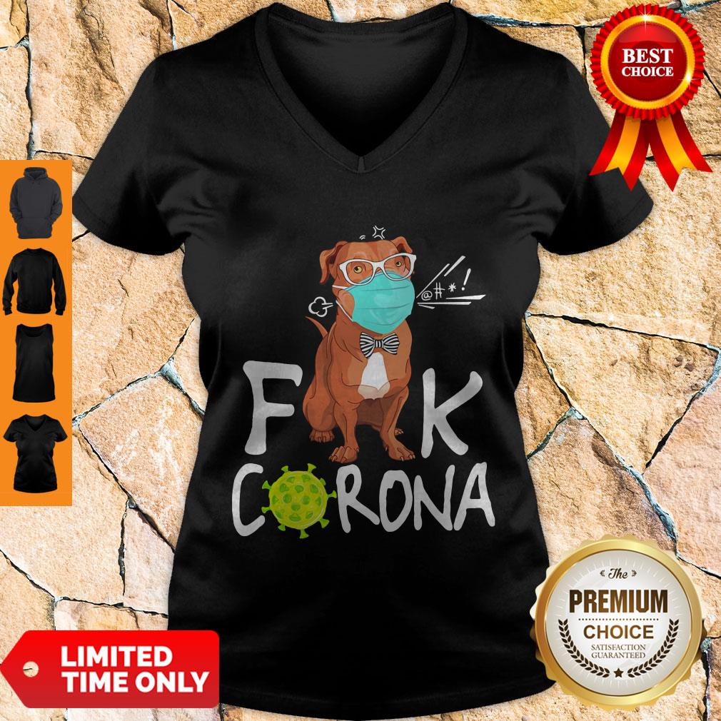 Pretty Pitbull 2020 Quarantined Coronavirus Shirt