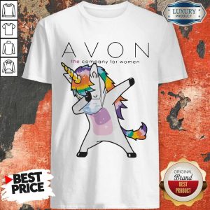Nice Dabbing Unicorn Mask Avon The Company For Women Logo Coronavirus T-Shirt