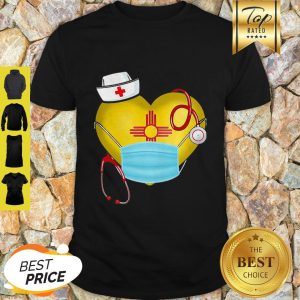 New Mexico Nurse Heart Stethoscope 2020 Coronavirus Shirt