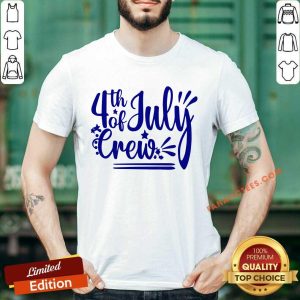 4th Of July Crew Shirt