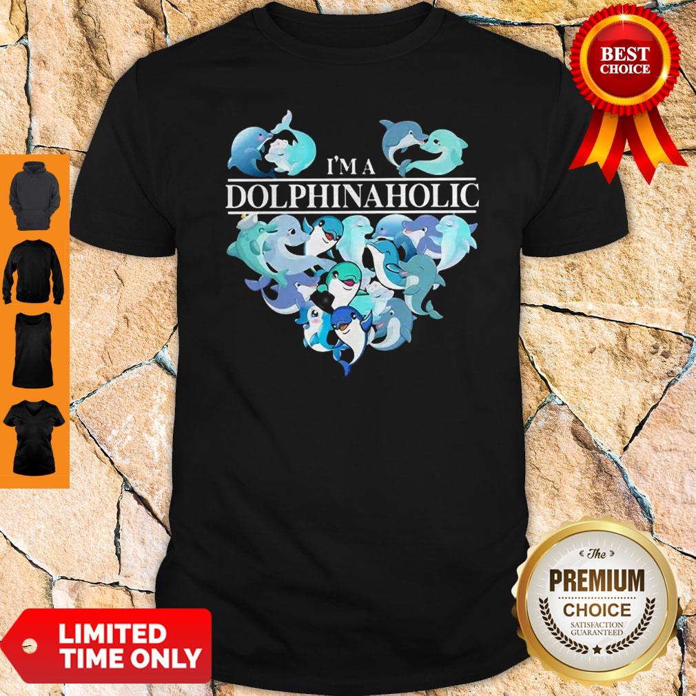 Official I’m A Dolphin Aholic Heart Shirt