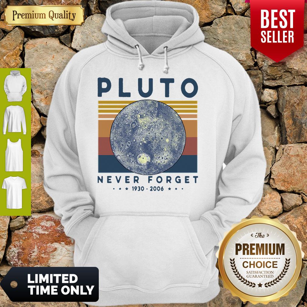 Premium Vintage Pluto Never Forget 1930-2006 Shirt