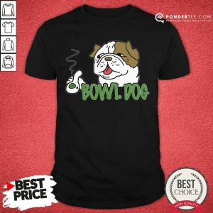 Cool Smoking Weed Bowl Dog Shirt