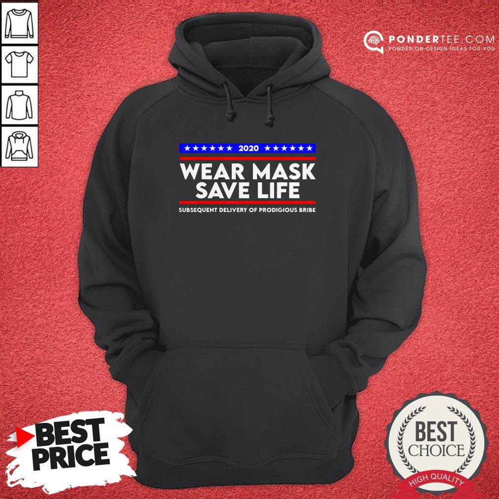 Wear Mask Save Life Funny Movie Election Shirt