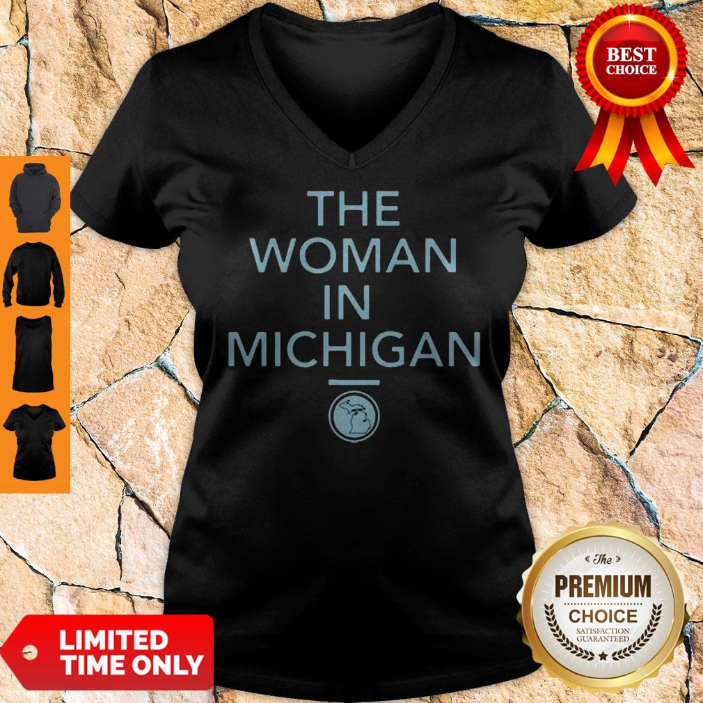 Top The Woman In Michigan Shirt