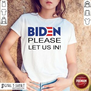Nice Please Let Us In Shirt