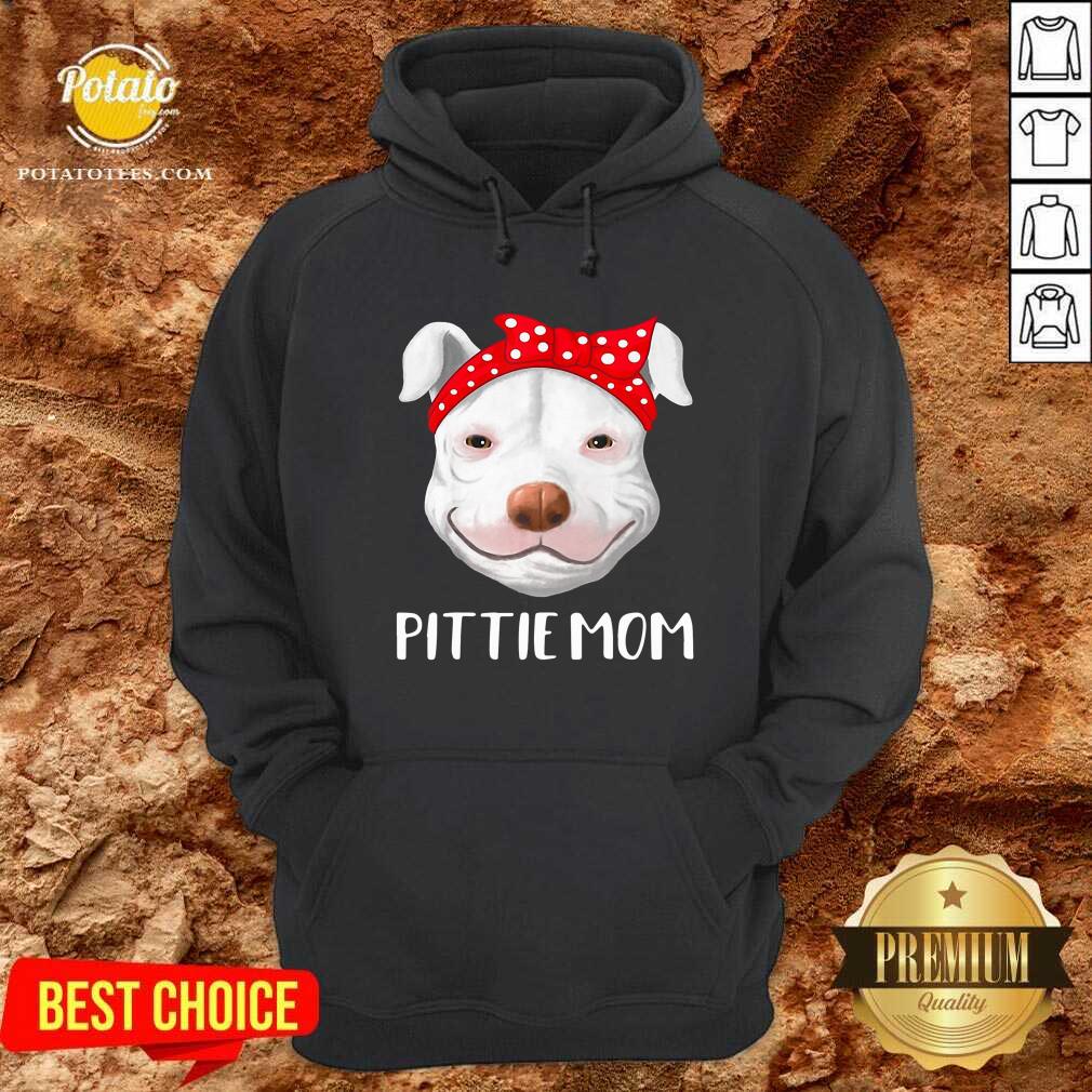 Pitbull Dog Lovers Pittie Mom Mothers Day Gift Shirt