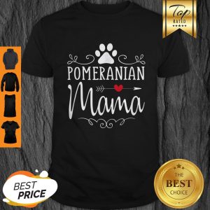 Official Pomeranian Mama Gift Shirt