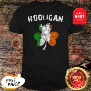 Official Hooligan Irish Shamrock St. Patrick’s Day Shirt