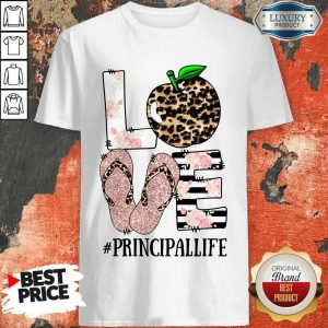 Hot Apple Leopard Love Principal Life Shirt