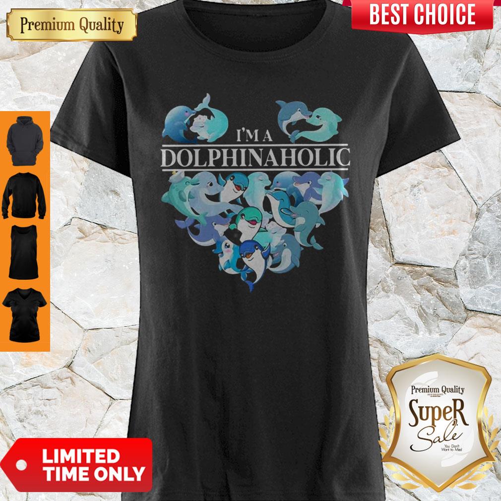 Official I’m A Dolphin Aholic Heart Shirt