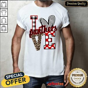Hot I Love Panthers Love Shirt