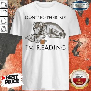 The Wolf Don’t Bother Me I’m Reading Coffee Halloween Shirt