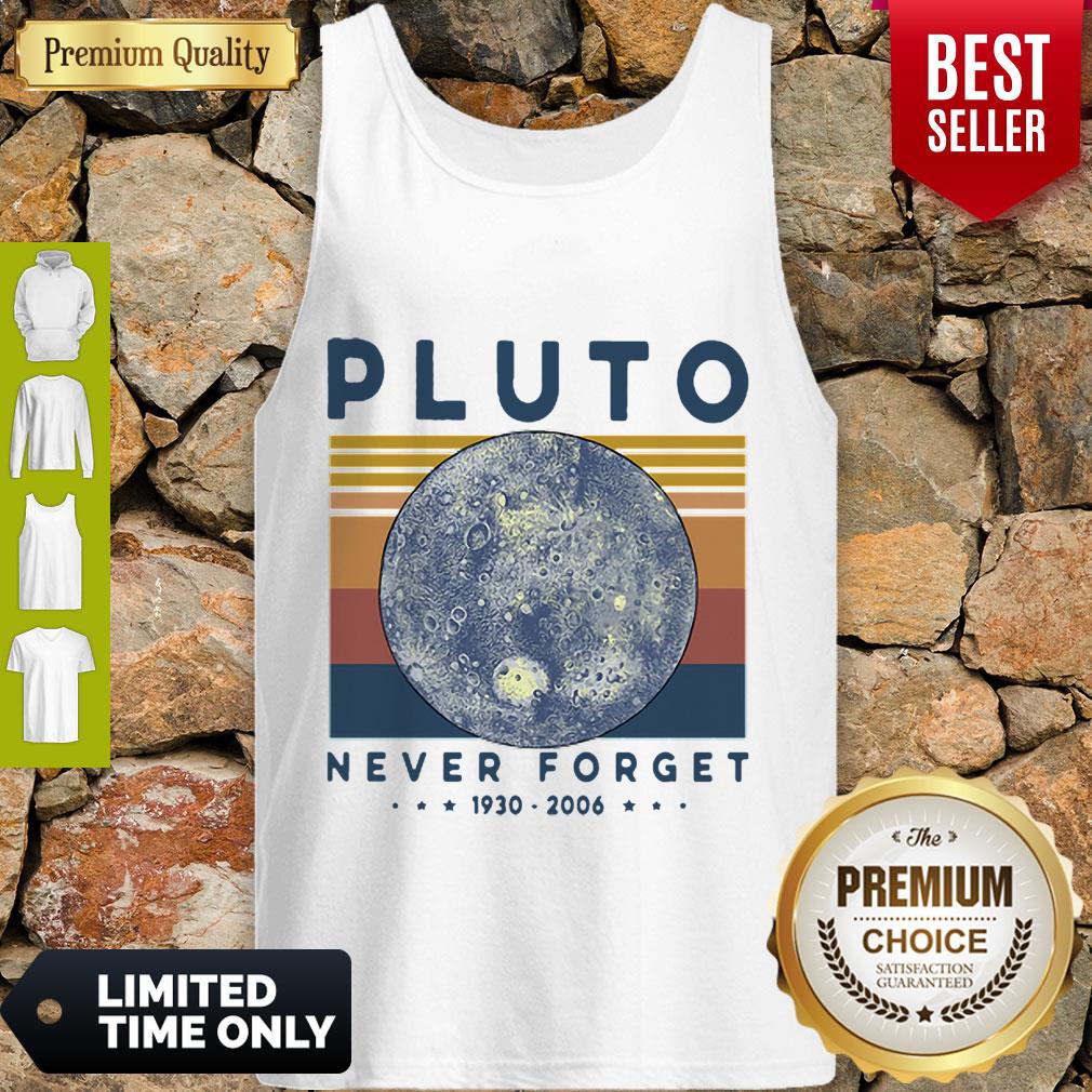 Premium Vintage Pluto Never Forget 1930-2006 Shirt